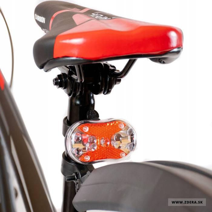 Horský Bicykel 26 MTB - čierna/červená - 15 5
