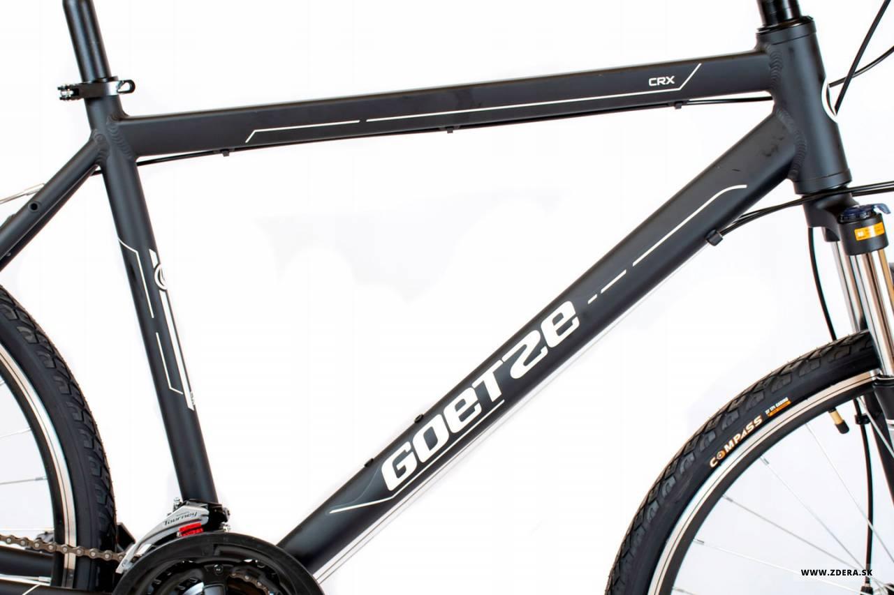 Krosový bicykel 28 GOETZE CRX - veľkosť 21.5 - čierna/matná 5