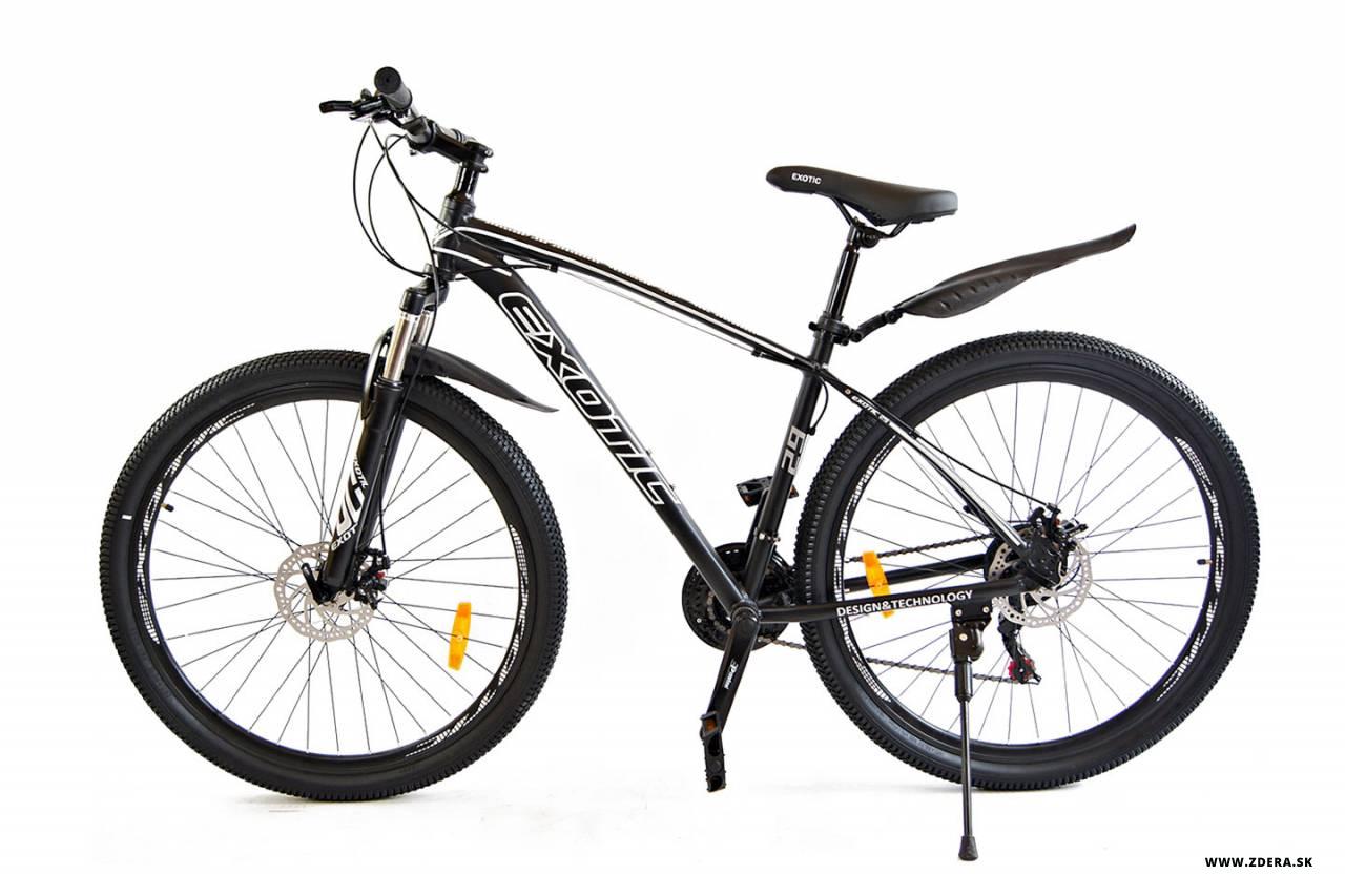 Horský bicykel 29 MTB EXOTIC - 17.5 - čierna/biela 4