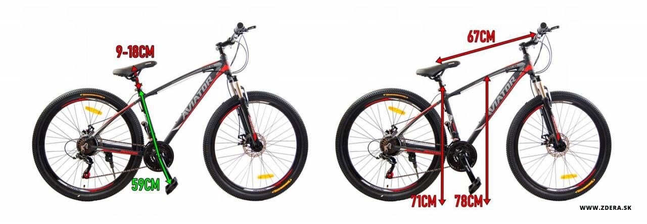 Horský bicykel 27.5 MTB - čierna/červená 4