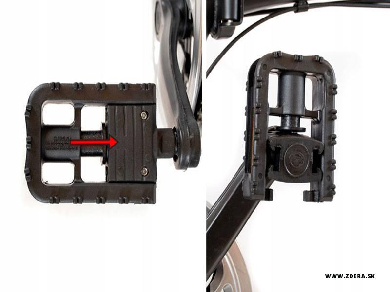 Mestký skladaci bicykel 20 NANO 360° - 12 - čierna 8