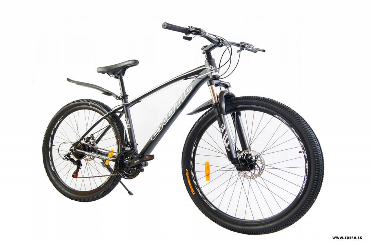 Horský bicykel 29 MTB EXOTIC - 17.5 - čierna/biela 2