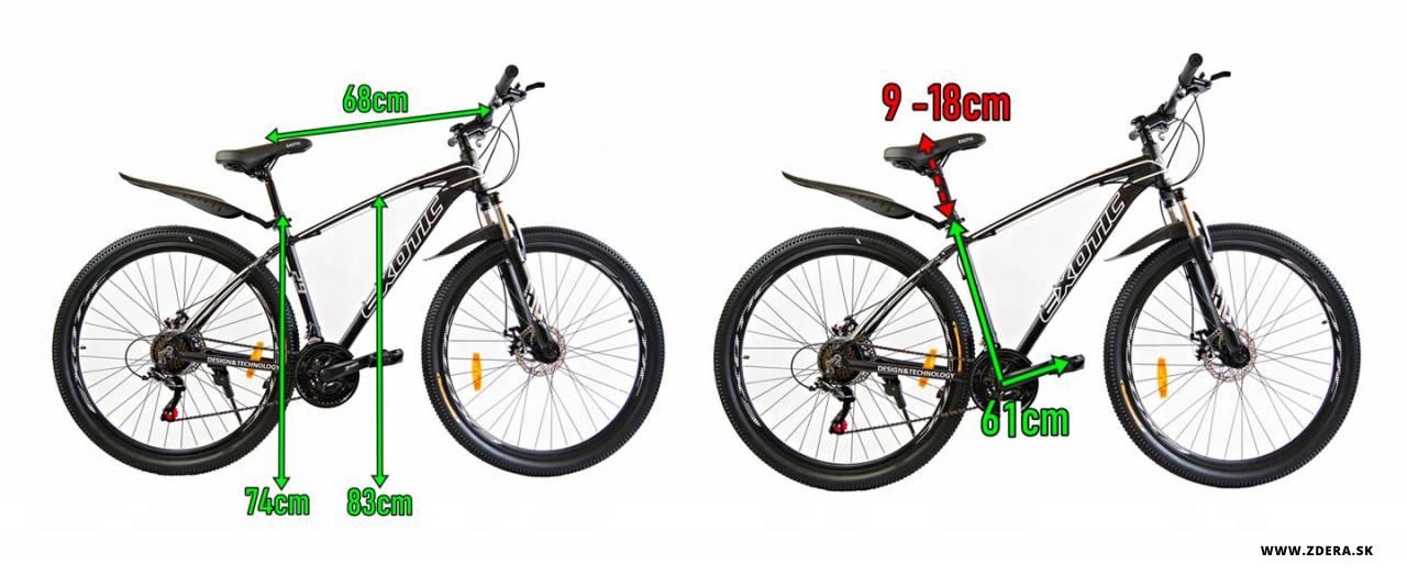 Horský bicykel 29 MTB EXOTIC - 17.5 - čierna/biela 3