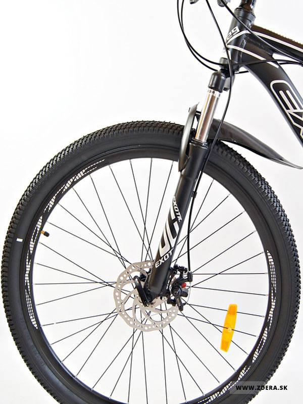 Horský bicykel 29 MTB EXOTIC - 17.5 - čierna/biela 6